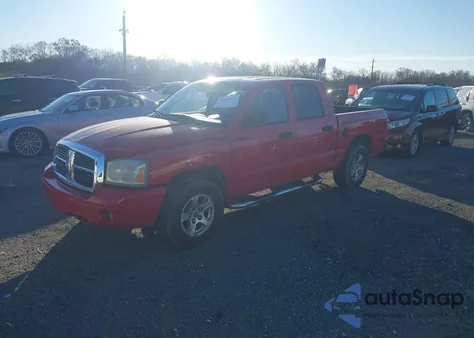 2006 Dodge Dakota Slt z USA, uszkodzony, nr VIN 1D7HW48N26S507395